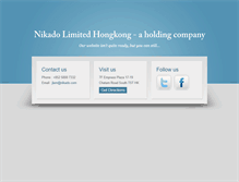 Tablet Screenshot of nikado.com